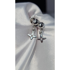 Сережки из белого золота
